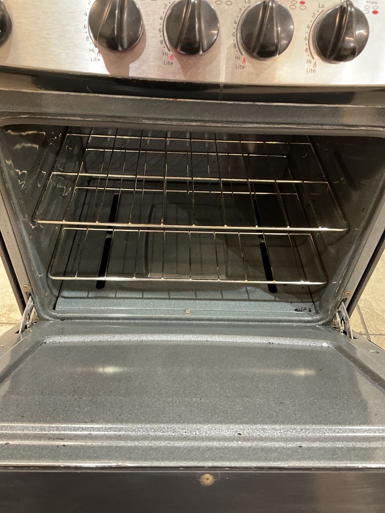 Ge Used Natural Gas Stove 24inches (Stainless Steel) 