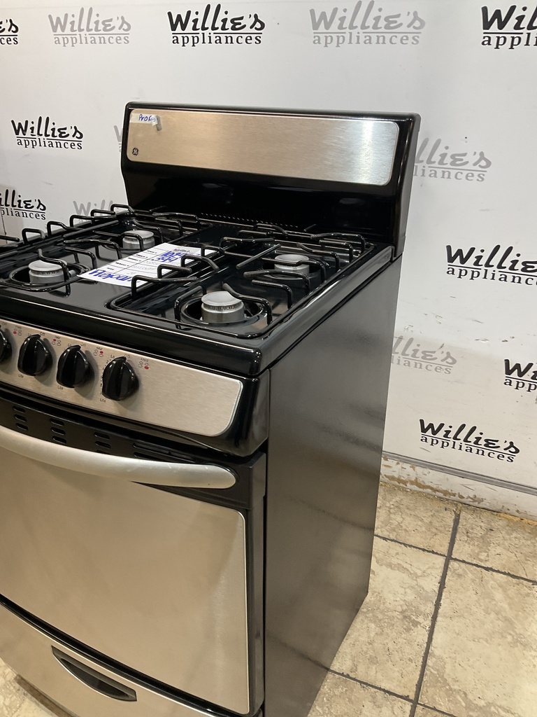 Ge Used Gas Propane Stove 24inches (Stainless Steel) 