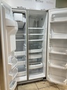 Ge Used Refrigerator Side by Side 36x70 (Stainless Steel) 