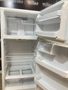 Ge Used Refrigerator Top and Bottom 28x64 1/2” (White)