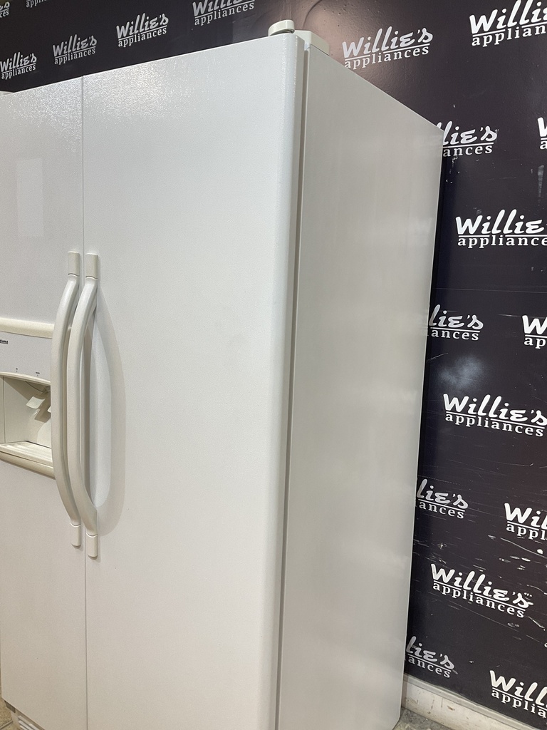 Kenmore Used Refrigerator Side by Side 36x69 1/2” (White) 