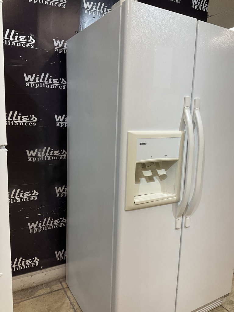 Kenmore Used Refrigerator Side by Side 36x69 1/2” (White) 