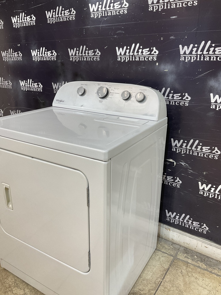 Whirlpool Used Electric Dryer 220volts (30 AMP) 29inches {4 prong} (White) 