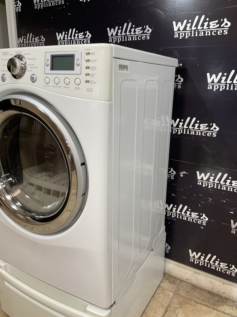 Lg Used Natural Gas Dryer 27inches (White) 