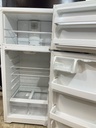 Ge Used Refrigerator Top and Bottom 28x64 1/2” (White) 