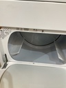 Whirlpool Used Electric Dryer 220volts (30 AMP) 29inches {no cord} (White) 