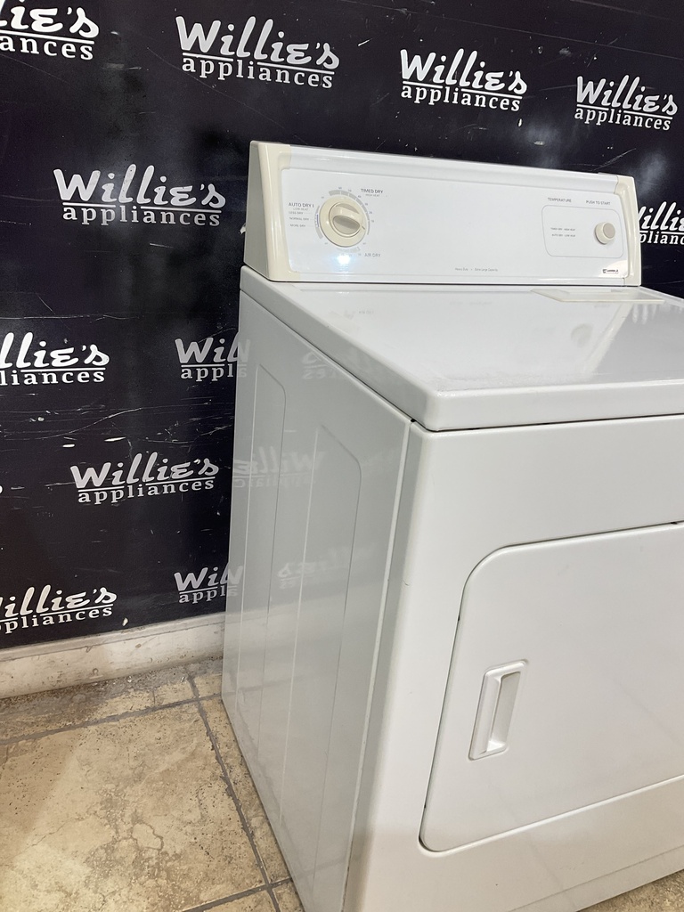 Kenmore Used Electric Dryer 220volts (30 AMP) 29inches {4 prong} (White) 