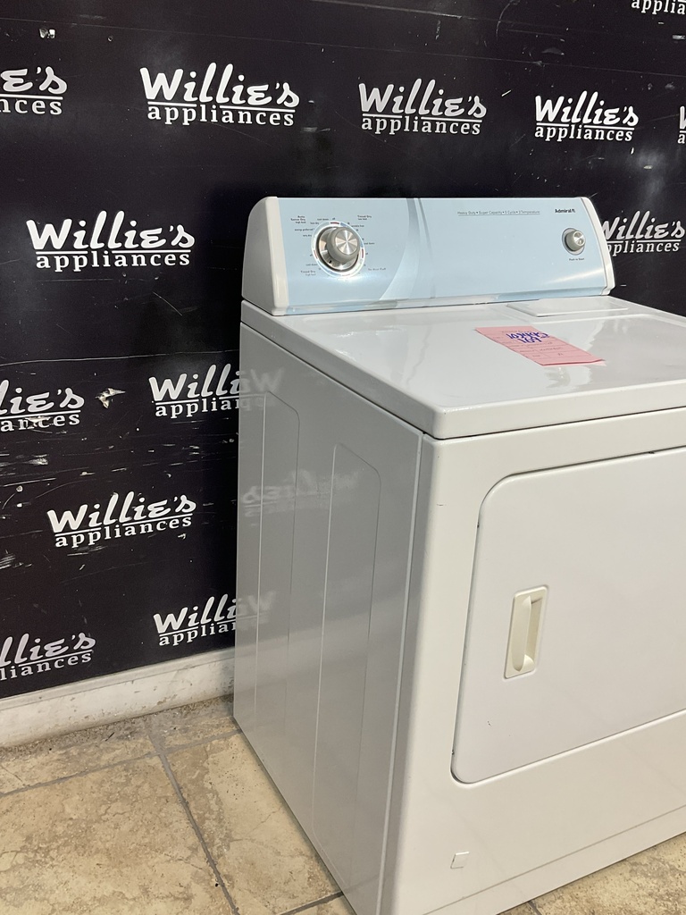 Admiral Used Natural Gas Dryer 29inches (White) 