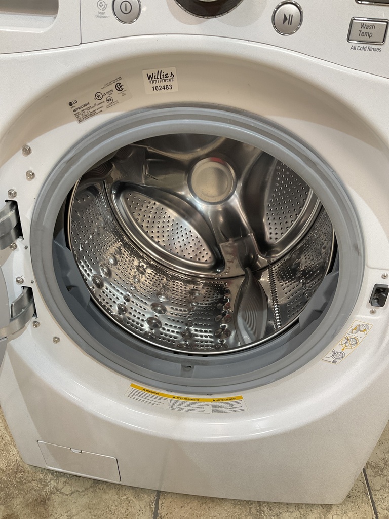 Lg Used Washer Front-load 27inches (White) 