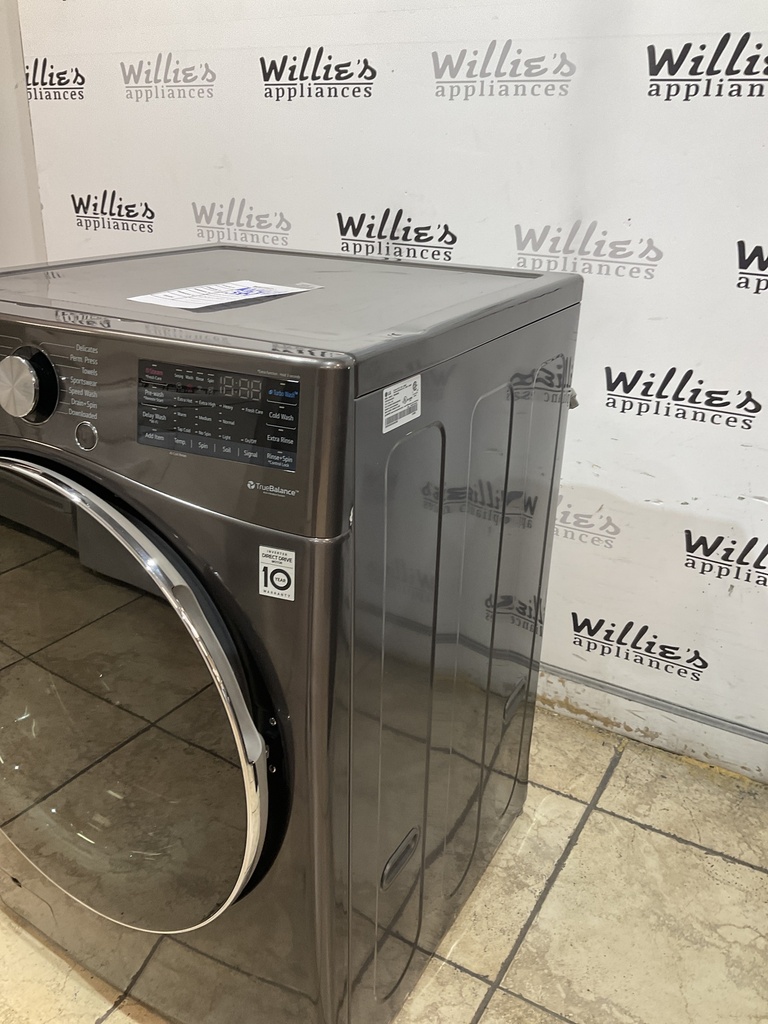 Lg Used Washer Front-load 27inches (Dark Grey) 