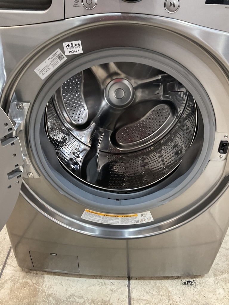 Lg Used Washer Front-load 27inches (Grey) 
