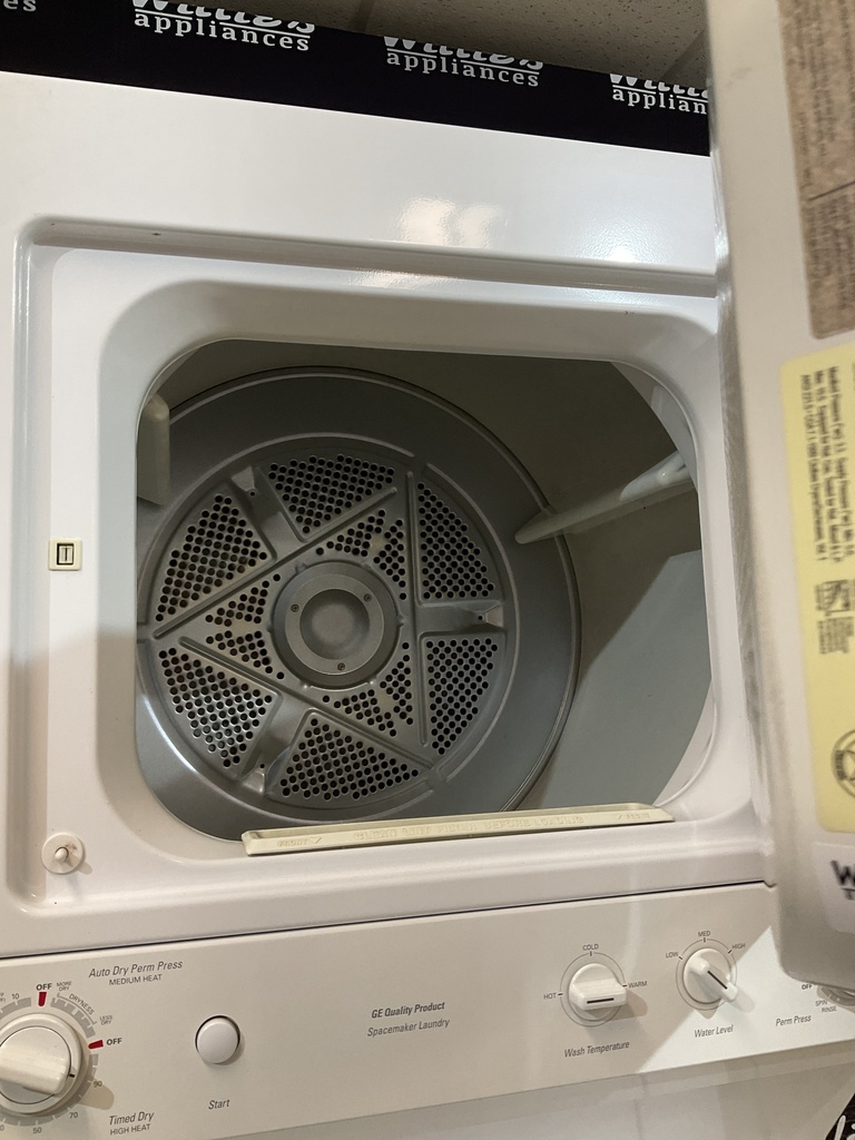 Ge Used Natural Gas Unit Stackable 27x74 1/2” (White)