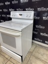 Ge Used Electric Stove 220volts (40/50 AMP) 30inches {3 prong} (White) 