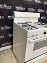 Frigidaire Used Natural Gas Stove 30inches (White ) 