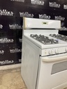 Ge Used Natural Gas Stove 30inches (White) 