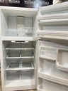 Ge Used Refrigerator Top and Bottom 30x66 1/2” (White) 