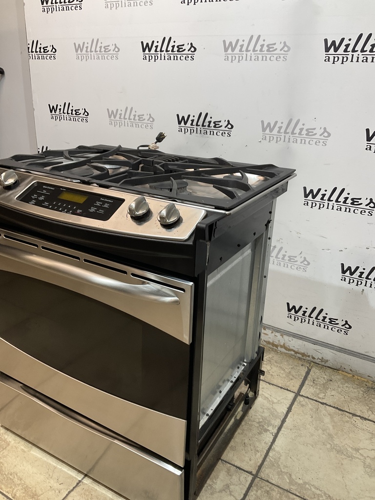 Ge Used Natural Gas Stove 30inches (Stainless Steel) 