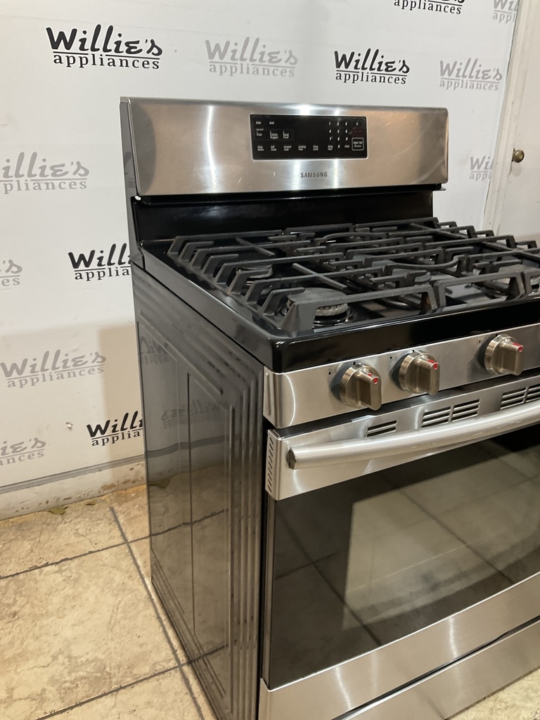 Samsung Used Natural Gas Stove 30inches (Stainless Steel) 