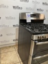 Ge Used Natural Gas Stove Double Oven (Stainless Steel) 