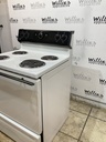Ge Used Electric Stove 220volts (40/50 AMP) 30inches {no cord} (White/Black) 
