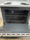 Ge Used Electric Stove 220volts (40/50 AMP) 30inches {no cord} (White/Black) 