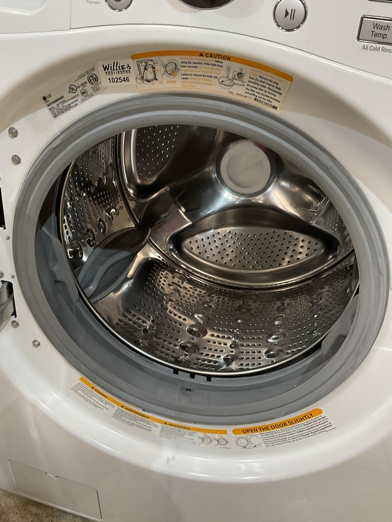 Lg Used Washer Front-load 27inches (White) 