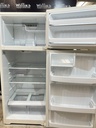 Ge Used Refrigerator Top and Bottom 28x67 (Bisque) 