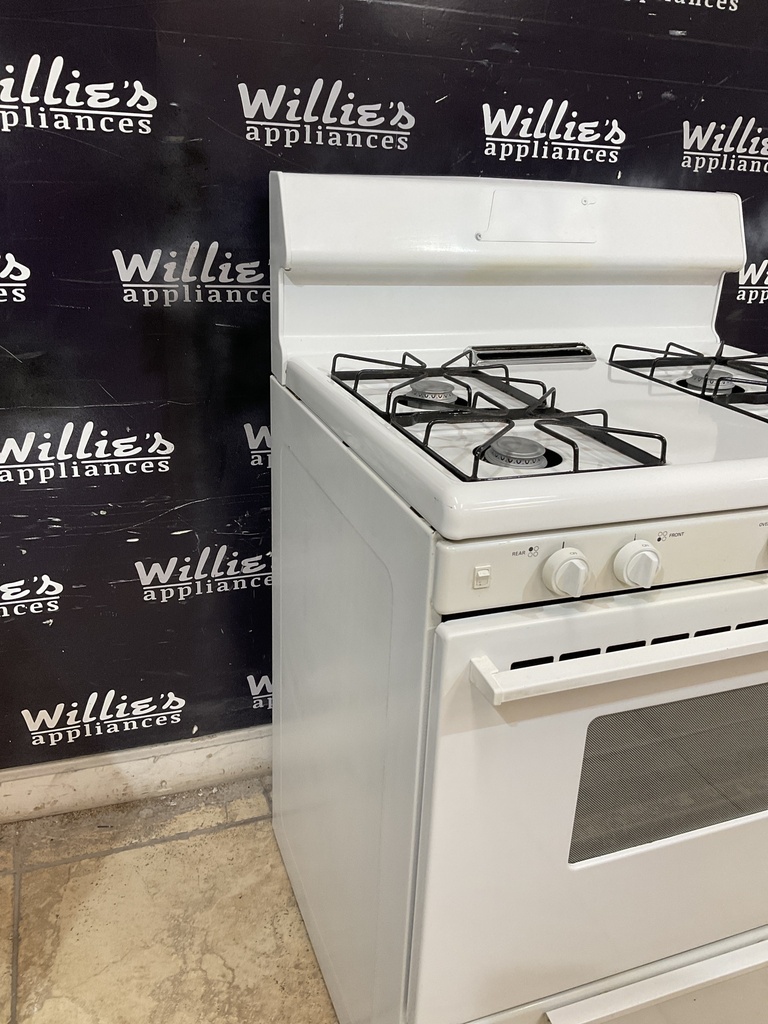 Frigidaire Used Natural Gas Stove 30inches (White)