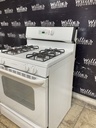 Ge Used Natural Gas Stove 30inches (White)