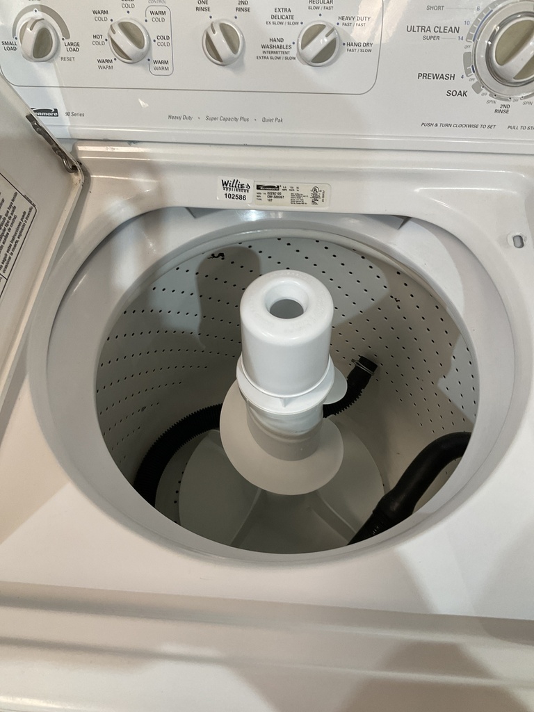 Kenmore Used Washer Top-load 27inches (White) 