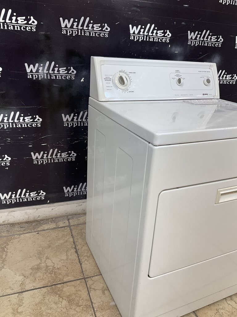 Kenmore Used Electric Dryer 220volts (30 AMP) 29inches {3 prong} (White) 