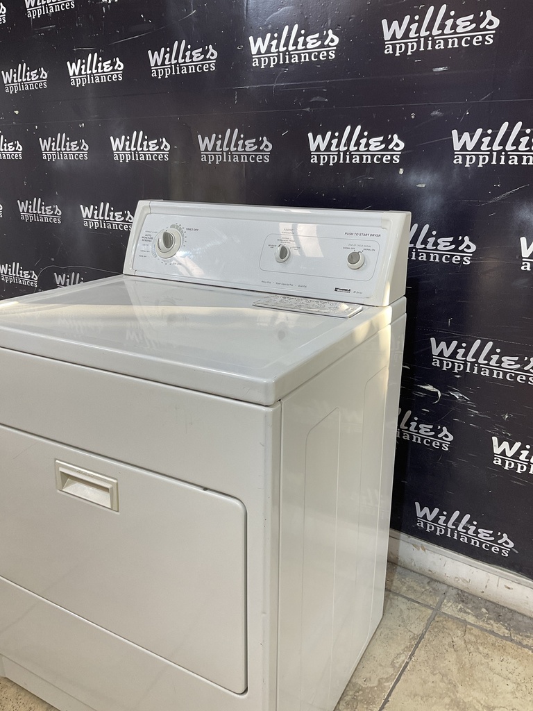 Kenmore Used Electric Dryer 220volts (30 AMP) 29inches {3 prong} (White) 