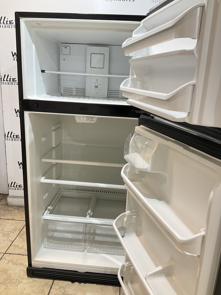 Frigidaire Used Refrigerator Top and Bottom 30x65 1/2” (Stainless Steel) 