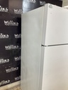 White Westinghouse Used Refrigerator Top and Bottom 30x65 1/2” (White) 