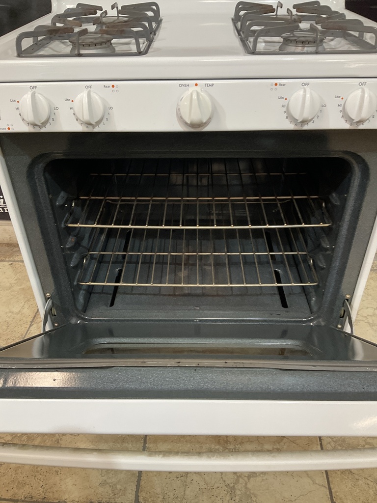 Hotpoint Used Gas Propane Stove 30inches (White) 