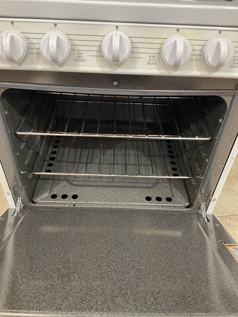 Hotpoint Used Natural Gas Stove 24inches (White) 