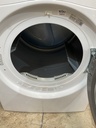 Lg Used Electric Dryer 220volts (30 AMP) 27inches {no cord} (White) 