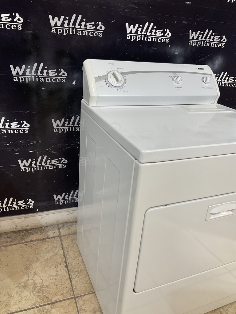 Kenmore Used Electric Dryer 220volts (30 AMP) 29inches {4 prong} (White) 