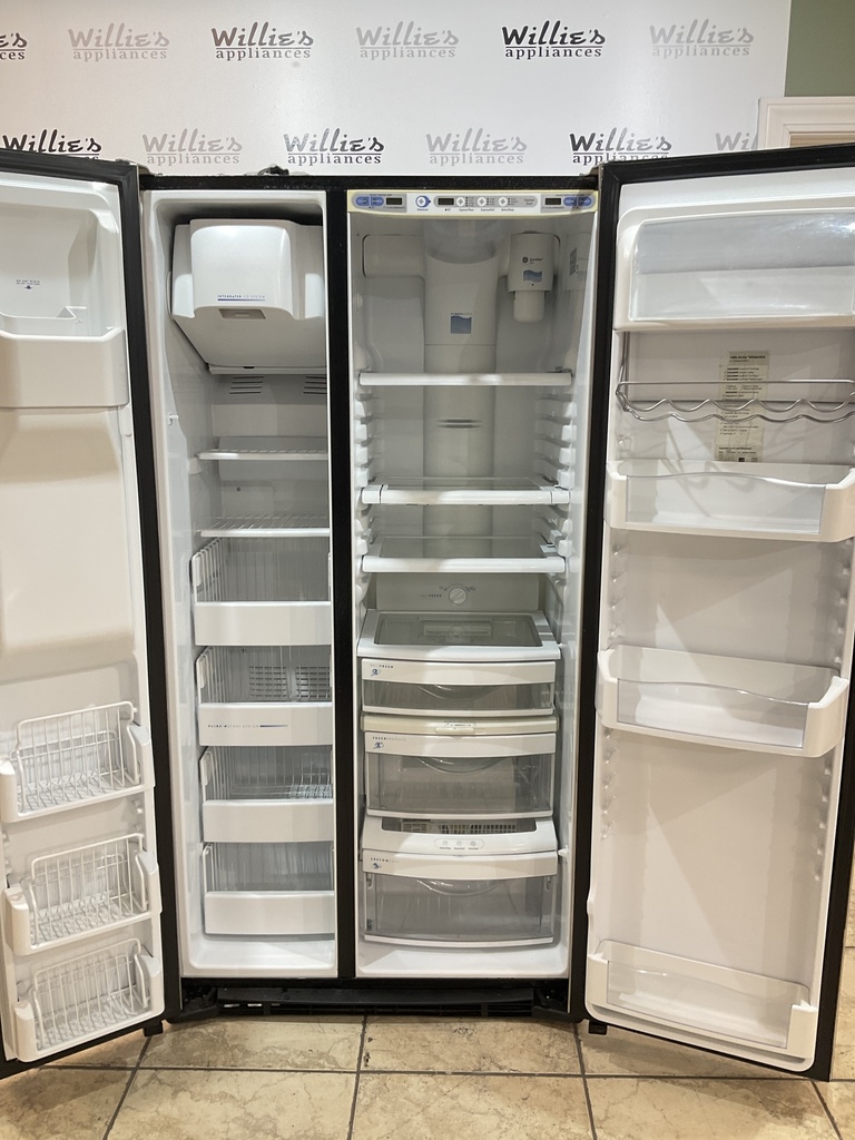 Ge Used Refrigerator Side by Side Counter Depth 36x69 1/2” (Stainless Steel) 
