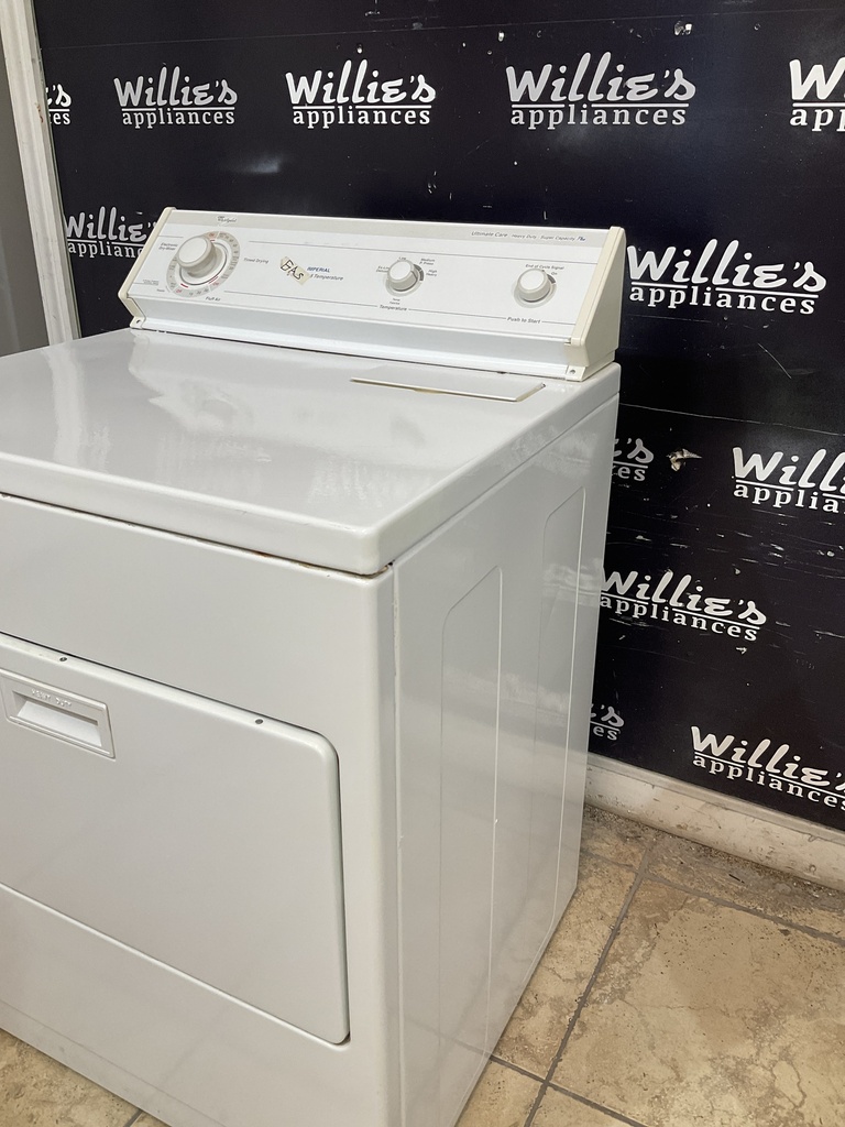 Whirlpool Used Natural Gas Dryer 29inches (White) 