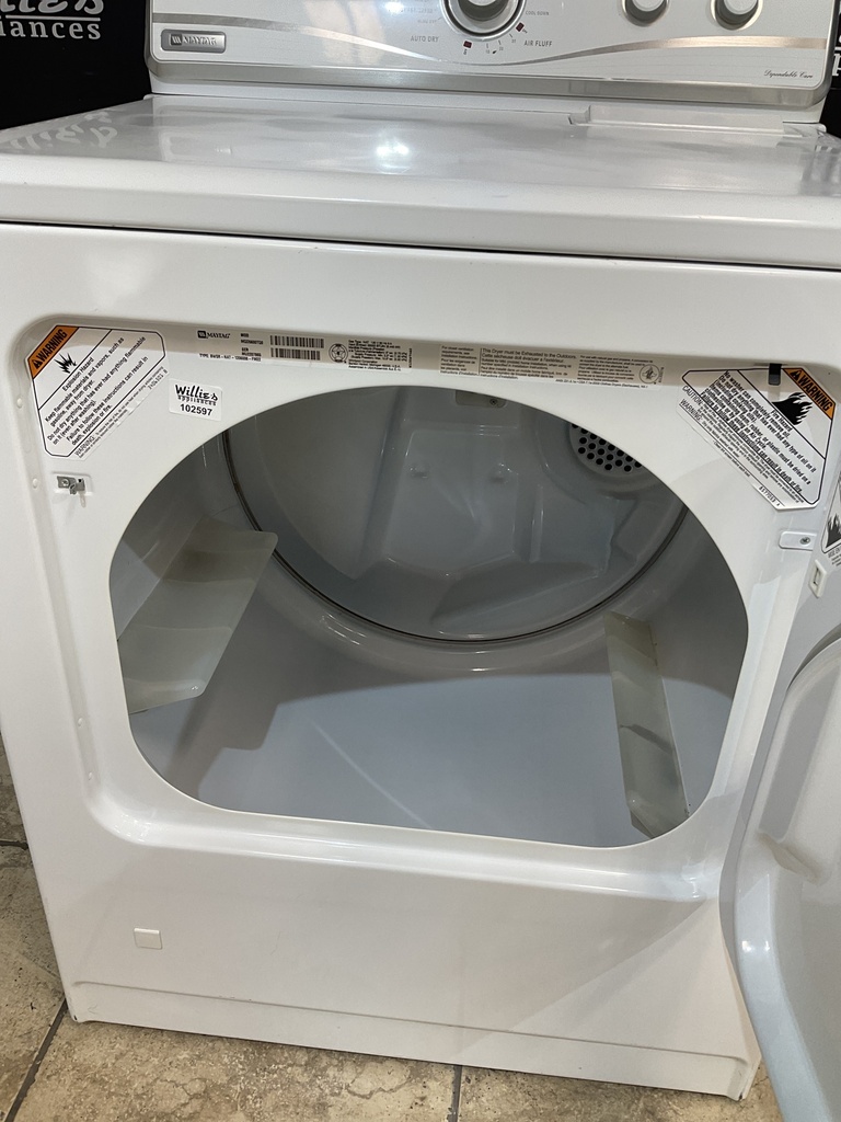 Maytag Used Natural Gas Dryer 29inches (White) 