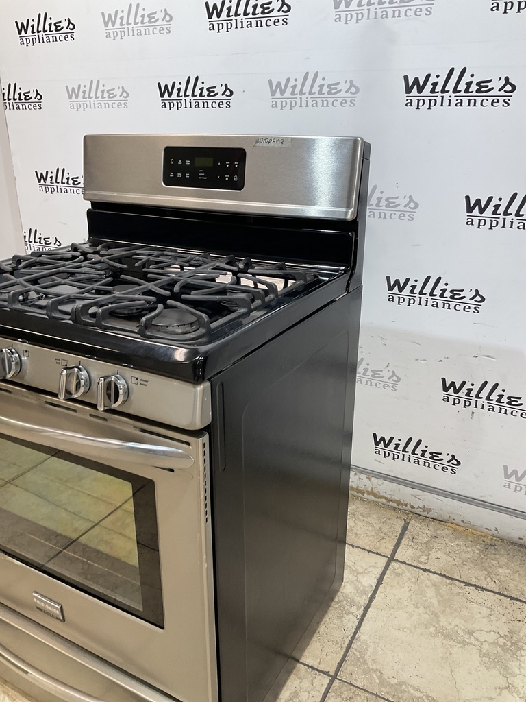 Frigidaire Used Gas Propane Stove 30inches (Stainless Steel) 