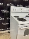Kenmore Used Electric Stove 220volts (40/50 AMP) 30inches {4 prong} (White) 