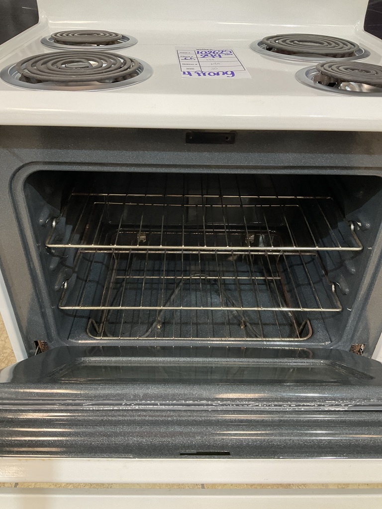 Kenmore Used Electric Stove 220volts (40/50 AMP) 30inches {4 prong} (White) 