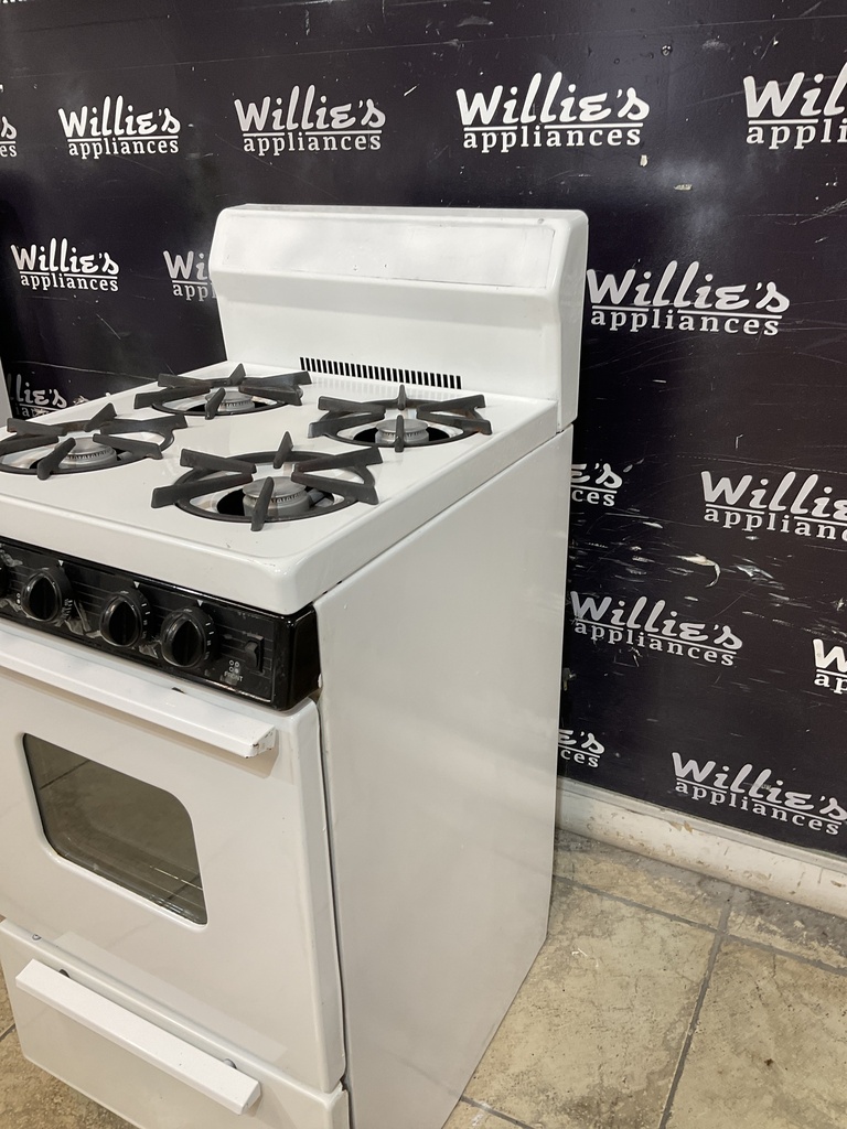 Premier Used Natural Gas Stove 20inches (White) 
