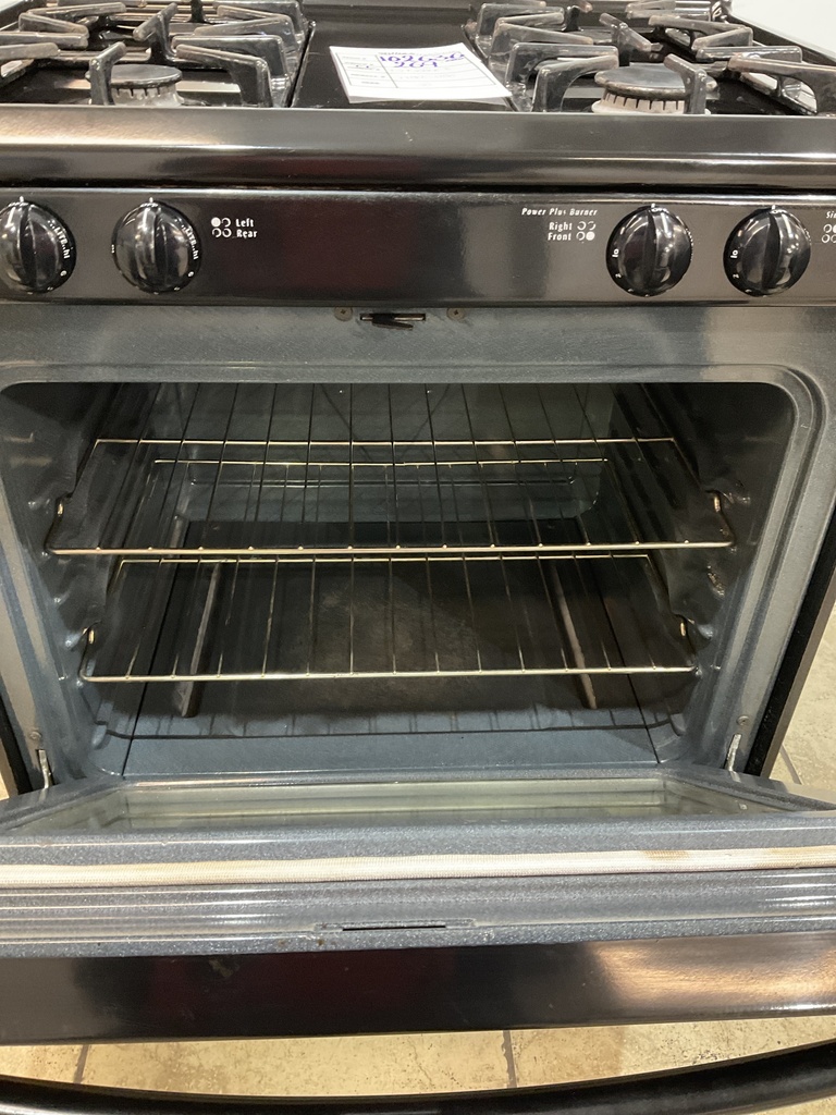 Frigidaire Used Natural Gas Stove 30inches (Stainless Steel) 