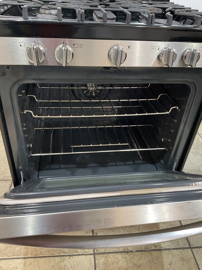 Frigidaire Used Natural Gas Stove 30inches (Stainless Steel) 