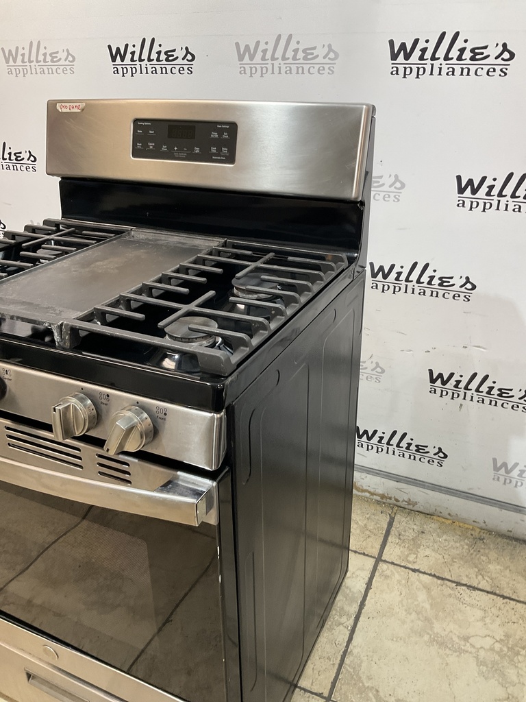 Ge Used Gas Propane Stove 30inches  (Stainless Steel) 