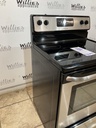 Frigidaire Used Electric Stove 220volts (40/50AMP) 30inches {4 prong} (Stainless steel) 