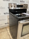 Samsung Used Electric Stove 220volts (40/50 AMP) 30inches {no cord} (Stainless steel) 